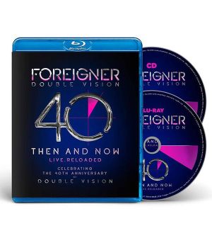Foreigner - Double Vision: Then And Now - Live Reloaded (Blu ray with CD)