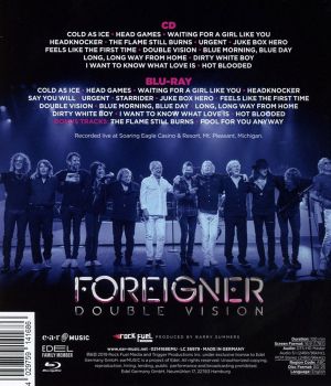 Foreigner - Double Vision: Then And Now - Live Reloaded (Blu ray with CD)