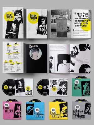 Iggy Pop - The Bowie Years (Limited Edition, 40 page Hard Book) (7CD)