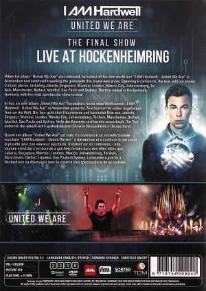 Hardwell - United We Are: The Final Show - Live At Hockenheimring (DVD-Video)