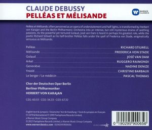 Herbert von Karajan, Berliner Philharmoniker - Debussy: Pelleas Et Melisande (3CD)