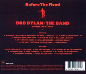 Bob Dylan - Before The Flood (2CD)