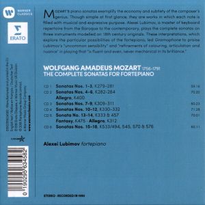 Alexei Lubimov - Mozart: Complete Sonatas For Fortepiano (6CD box)