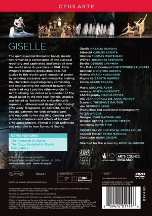 Royal Opera House Covent Garden, Boris Gruzin - Adolphe Adam: Giselle (DVD-Video)