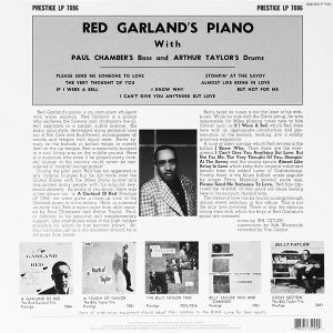 Red Garland - Red Garland's Piano (Limited Edition) (Vinyl)