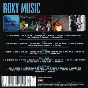 Roxy Music - 5 Album Set (Siren, Viva Roxy Music, Manifesto, Flesh And Blood, Heart Still Beating) (5CD box)