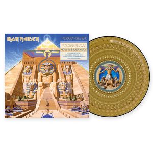 Iron Maiden - Powerslave (40th Anniversary Limited Zoetrope Picture Disc) (Vinyl)