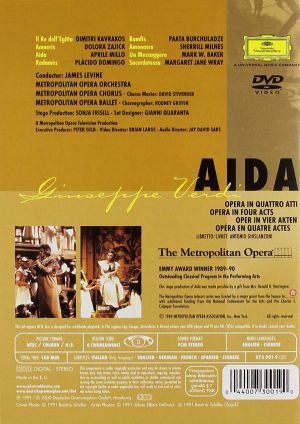 Metropolitan Opera Orchestra, James Levine - Verdi: Aida (DVD-Video)