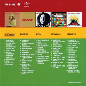 Bob Marley & The Wailers - 5 Classic Albums (5CD box)