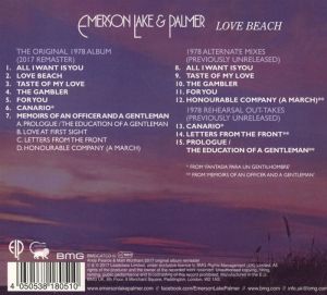 Emerson, Lake & Palmer - Love Beach (2017 Remastered, Digipack) [ CD ]