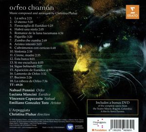 Christina Pluhar, L'Arpeggiata - Orfeo Chaman (Casebound Deluxe) (CD with DVD)