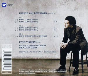 Evgeny Kissin, London Symphony Orchestra, Colin Davis - Beethoven: Complete Piano Concertos (3CD)