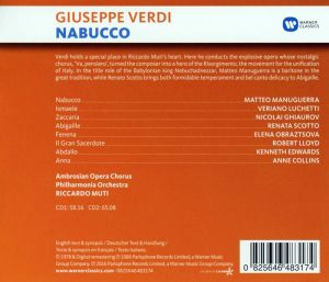 Philharmonia Orchestra, Riccardo Muti - Verdi: Nabucco (2CD)