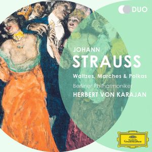 Berliner Philharmoniker, Herbert von Karajan - Johann Strauss II: Waltzes, Marches & Polkas (2CD)
