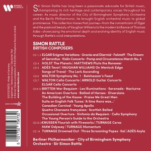 Simon Rattle, Berliner Philharmoniker - British Composers: Britten, Elgar, Holst, Vaughan Williams, Walton… (14CD box)