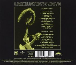 T. Rex (Tyrannosaurus Rex) - Electric Warrior (Remastered) [ CD ]