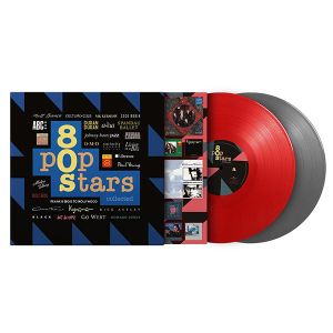 80s Pop Stars Collected - Various Artists (Limited Edition, Red & Silver Coloured) (2 x Vinyl)