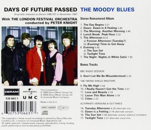 Moody Blues - Days of Future Passed (Remastered) [ CD ]