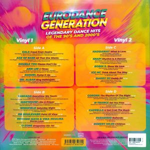 Eurodance Generation: Legendary Dance Hits Of The 90s and 2000s - Various Artists (2 x Vinyl)