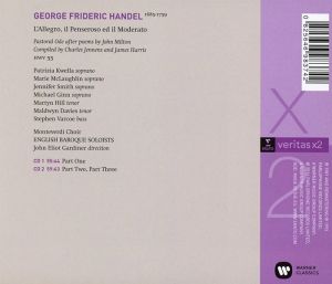 Monteverdi Choir, English Baroque Soloists, John Eliot Gardiner - Handel: D'Allegro, Il Penseroso Ed Il Moderato (2CD) 