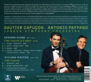 Gautier Capucon - Edward Elgar & William Walton: Cello Concertos (CD)