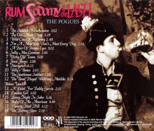 The Pogues - Rum Sodomy & The Lash (Remastered + 6 bonus tracks) [ CD ]