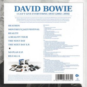 David Bowie - I Can't Give Everything Away (2002-2016) (Limited 13CD box)