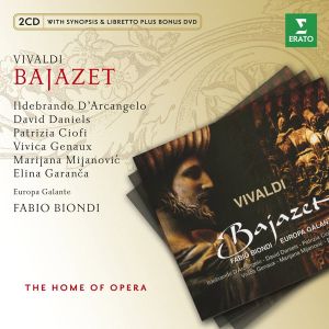 Europa Galante, Fabio Biondi - Vivaldi: Bajazet (2CD with DVD)