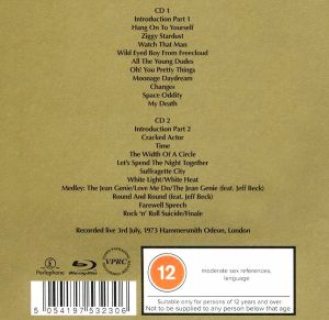 David Bowie - Ziggy Stardust And The Spiders From Mars: The Motion Picture Soundtrack (Limited 50th Anniversary Blu ray & 2CD Edition)