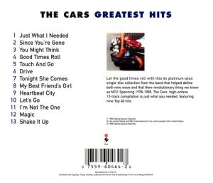 The Cars - Greatest Hits [ CD ]