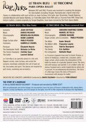 Paris Opera Ballet - Picasso & Dance - Darius Milhaud: Le Train Bleu (The Blue Train) & Manuel De Falla: Le Tricorne (The Three-cornered Hat) (DVD-Video) 