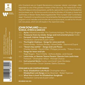 John Dowland Edition: Songs, Ayres & Dances  - Various Artists (10CD box)