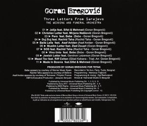 Goran Bregovic - Three Letters From Sarajevo (Local Edition) [ CD ]