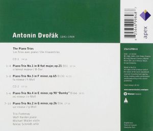 Trio Fontenay - Dvorak: The Piano Trios (2CD)
