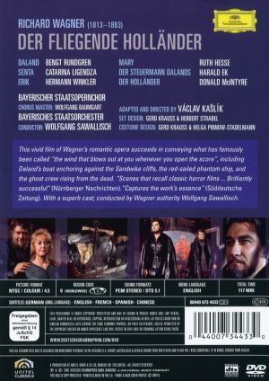 Bayerisches Staatsorchester, Wolfgang Sawallisch - Wagner: Der Fliegende Hollaender (DVD-Video)