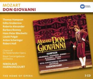 Thomas Hampson, Edita Gruberova, Concertgebouw Orchestra, Nikolaus Harnoncourt - Mozart: Don Giovanni (3CD)
