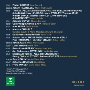 Marie-Claire Alain, Maurice Durufle - L'Encyclopedie De L'Orgue (45CD box)