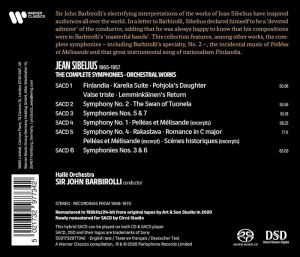 John Barbirolli, Halle Orchestra - Sibelius: The Complete Symphonies, Orchestral Works (Super Audio CD)