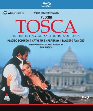 Orchestra Sinfonica di Roma della RAI, Zubin Mehta - Puccini: Tosca (Live opera film "In The Settings And The Time Of Tosca) (Blu-Ray)