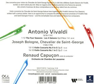 Renaud Capucon - Vivaldi: The Four Seasons (CD)