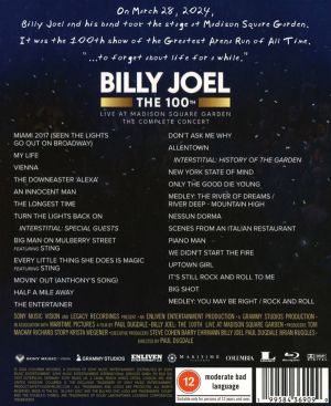 Billy Joel - The 100th: Live At Madison Square Garden (The Complete Concert) (Blu-ray)