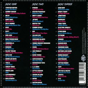 Young and Wild - A Decade of American Glam Metal 1982-1992 - Various Artists (3CD)