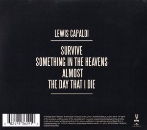 Lewis Capaldi - Survive EP (Digisleeve) (CD)