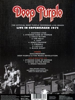 Deep Purple - Live In Copenhagen 1972 (DVD-Video)