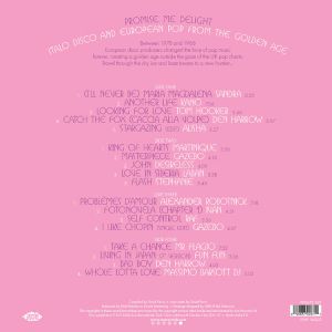 Promise Me Delight (Italo Disco and European Pop From the Golden Age) - Various Artists (2 x Vinyl)