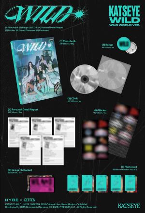 Katseye - WILD (Wild world ver.) (CD)