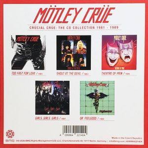 Motley Crue - Crucial Crue (The CD Collection 1981-1989) (5CD)