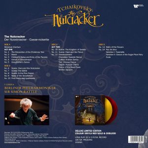Simon Rattle, Berliner Philharmoniker - Tchaikovsky: The Nutcracker (Limited, Red Gold & Oxblood Coloured) (Vinyl)