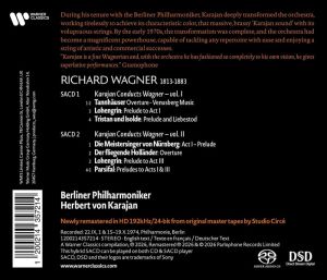 Herbert Von Karajan, Berliner Philharmoniker - Karajan Conducts Wagner I & II (Super Audio CD)