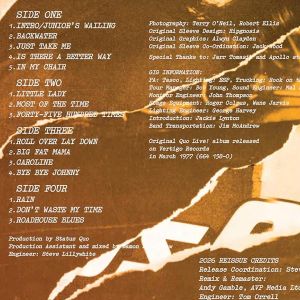 Status Quo - Live! - Glasgow, Apollo 28th October 1976 (2 x Vinyl)